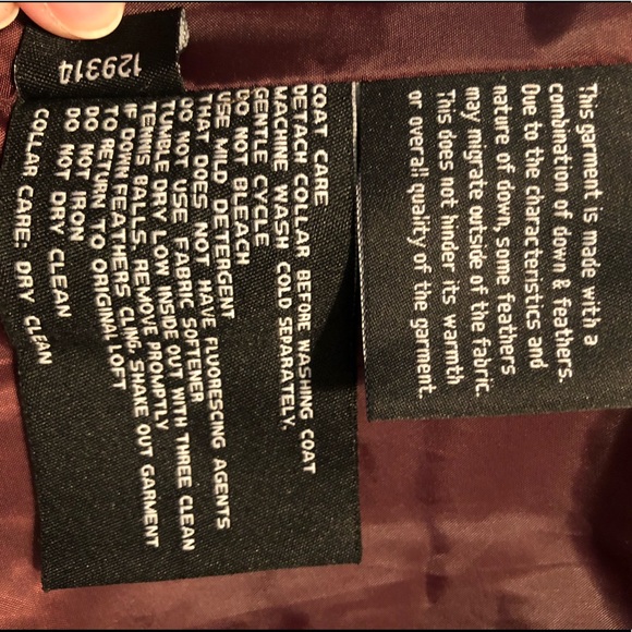 London Fog insulated jacket with detachable hood - Picture 10 of 11